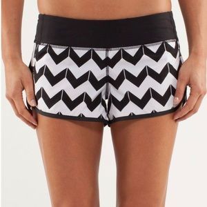 Lululemon Run: Speed Short
ArrowChevron WhiteBlack